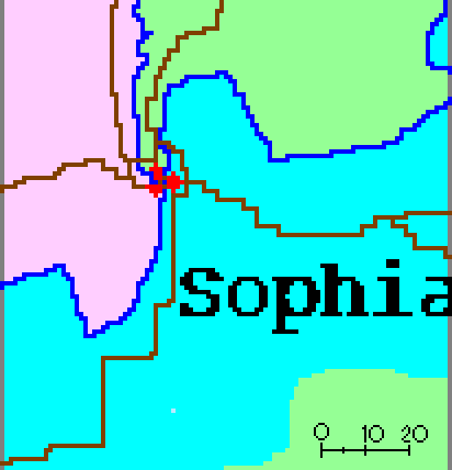 Map - Sophia Loren and Hamburg